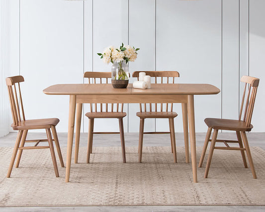 IN-Nordic Simple Telescopic Function Dining Set