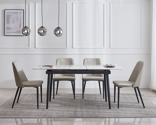IN-Modern slate functional dining Set