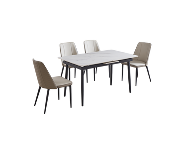 IN-Modern slate functional dining Set