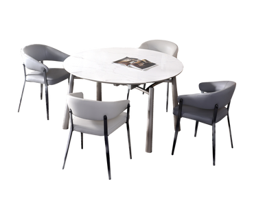 IN-Modern Simple Slate Functional Dining Set