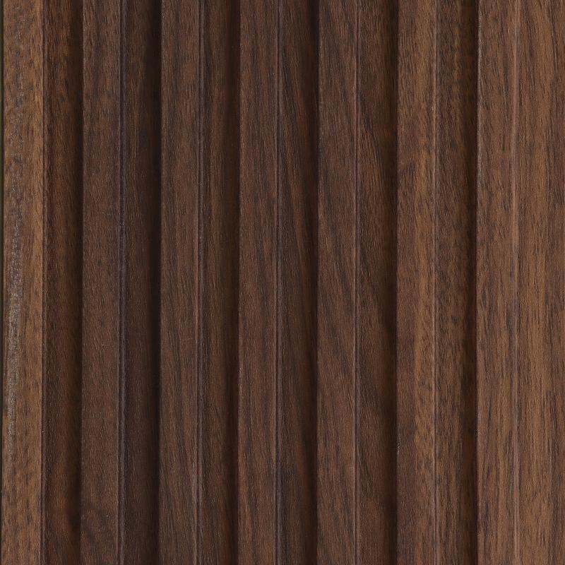 MS 381 Fluted Panel-Wood Grain Finish