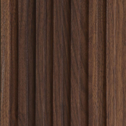 MS 381 Fluted Panel-Wood Grain Finish