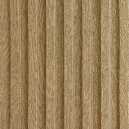 MS 691 Fluted Panel-Wood Grain Finish