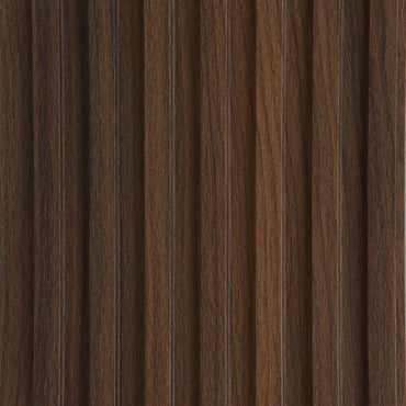 MS 108 Fluted Panel-Wood Grain Finish