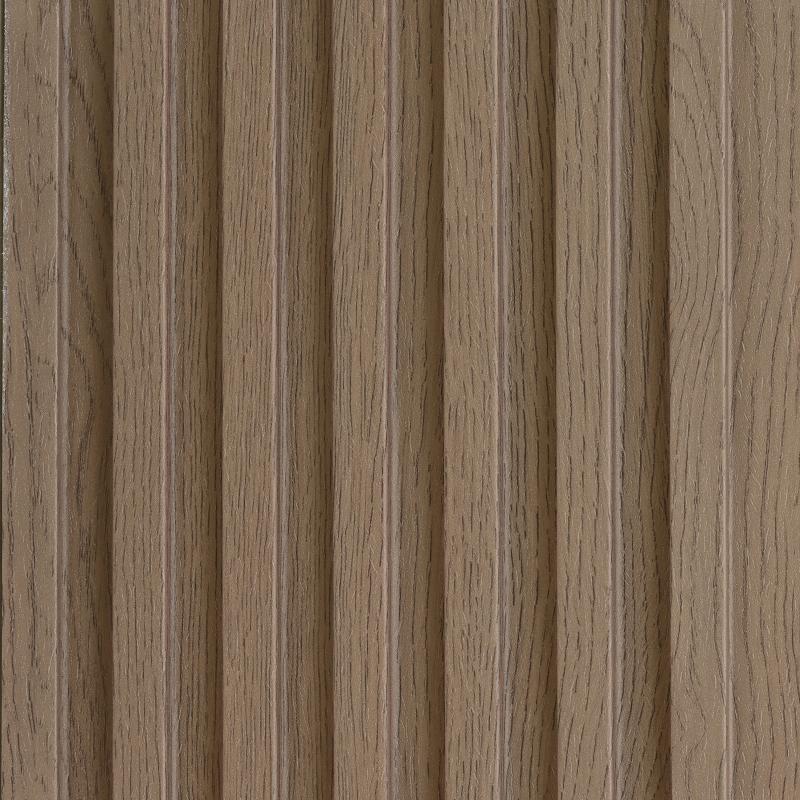 MS 238 Fluted Panel-Wood Grain Finish