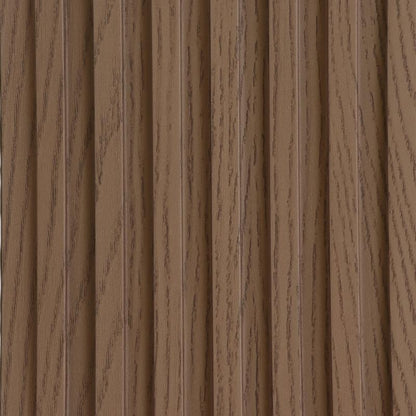 MS 624 Fluted Panel-Wood Grain Finish