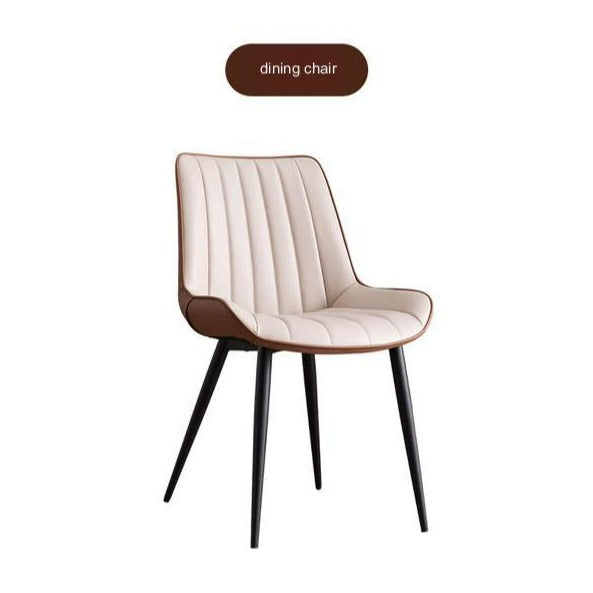 IN-Italian Light Luxury Rock Slab Dining Set - 6 Seater