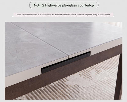 IN-Modern Minimalist Extendable Dining Set 4 Seater