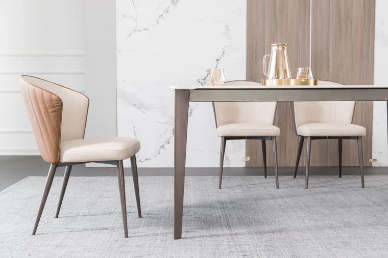 IN-Light & Luxury Slate Dining Set