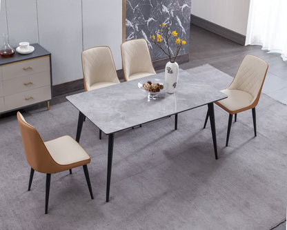 IN-Fashion Slate Dining Set 4 Seater