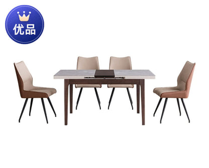 IN-Modern Minimalist Extendable Dining Set 4 Seater