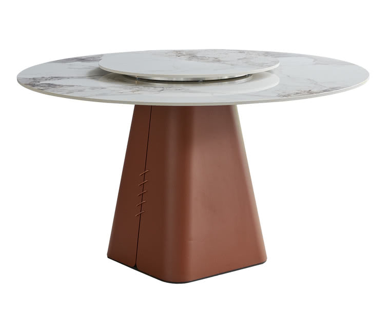 IN-Elysee Leather Dining Set