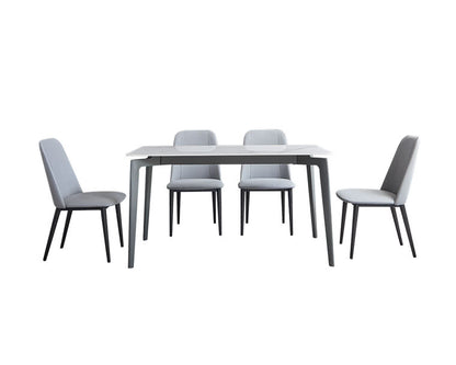 IN-Starlight Series Rock Slab Dining Set