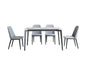 IN-Starlight Series Rock Slab Dining Set
