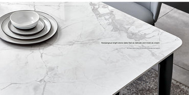 IN-Starlight Series Rock Slab Dining Set