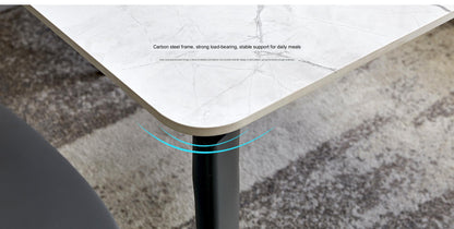 IN-Starlight Series Rock Slab Dining Set