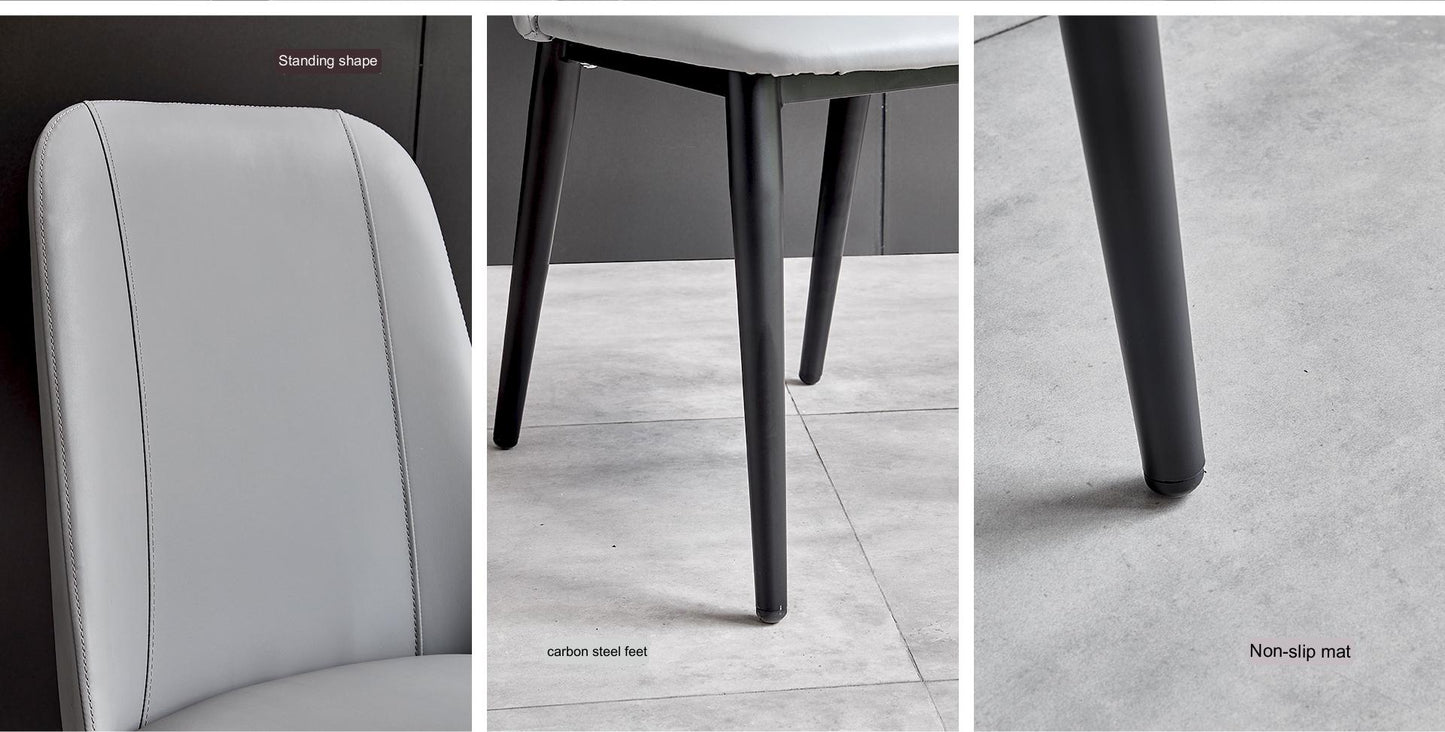 IN-Starlight Series Rock Slab Dining Set