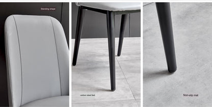 IN-Starlight Series Rock Slab Dining Set