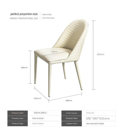 IN-Italian Fashion Rock Slab Dining Set 4 Seater