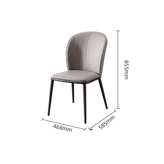 IN-Yunmo Fashion Minimalist Slate Dining Set 4 Seater
