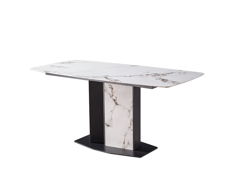 IN-Yunmo Fashion Minimalist Slate Dining Set 4 Seater
