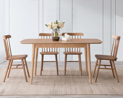 IN-Nordic Simple Telescopic Function Dining Set