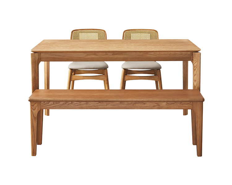 IN-Wood Language Log Style Dining Set