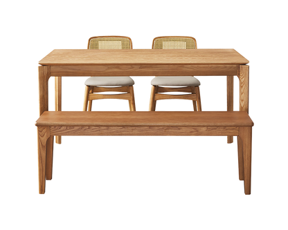 IN-Wood Language Log Style Dining Set