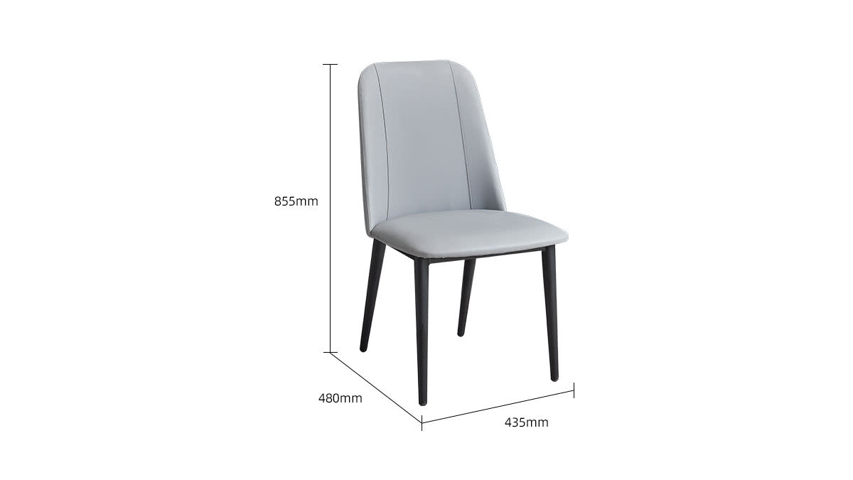 IN-Starlight Series Rock Slab Dining Set