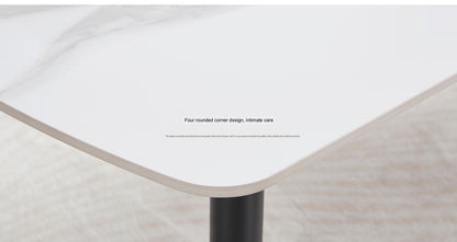 IN-Modern Simple Slate Dining Set