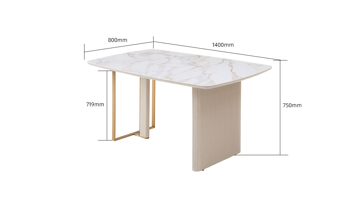 IN-Light Luxury Dining Set 4 Seater