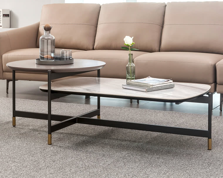 IN-Modern light luxury combination coffee table