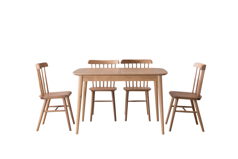 IN-Nordic Simple Telescopic Function Dining Set
