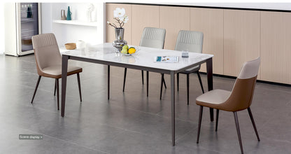 IN-Modern Light & Luxury Slate Dining Set