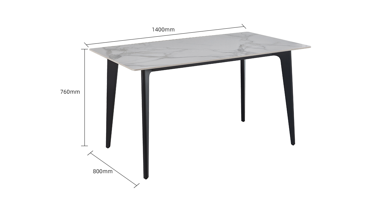 IN-Morag Modern Slate Dining Set