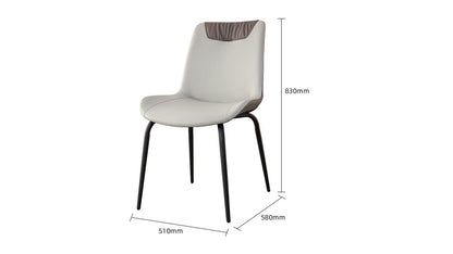 IN-Modern Minimalist Slate Dining Set 4 Seater