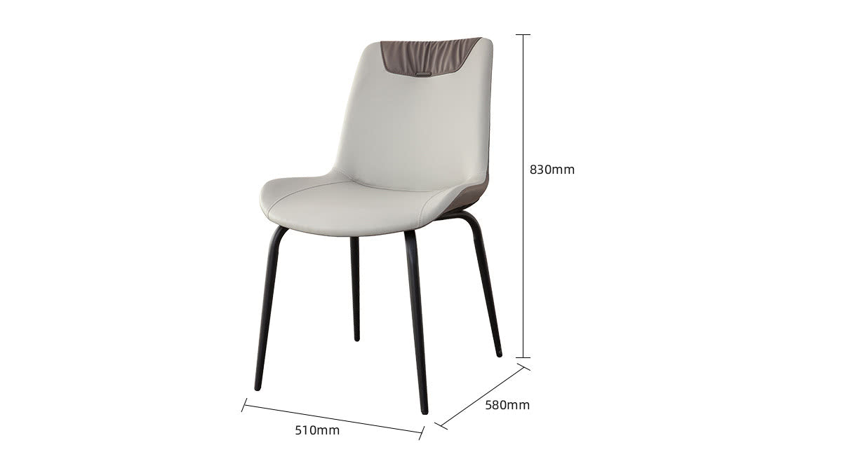 IN-Modern Minimalist Slate Dining Set 6 Seater