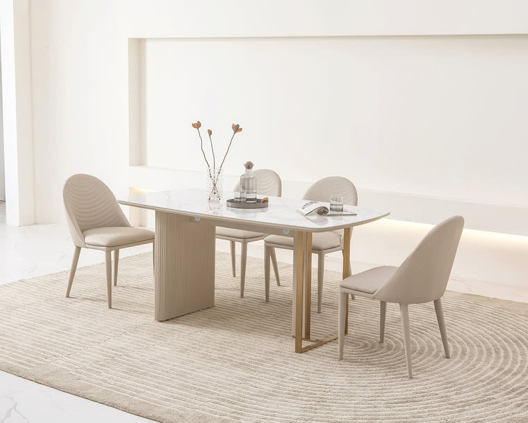 IN-Light Luxury Dining Set 4 Seater