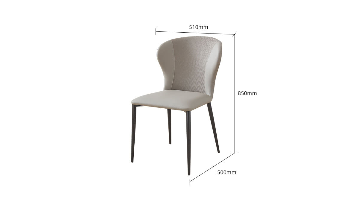 IN-Modern Simple Slate Dining Set