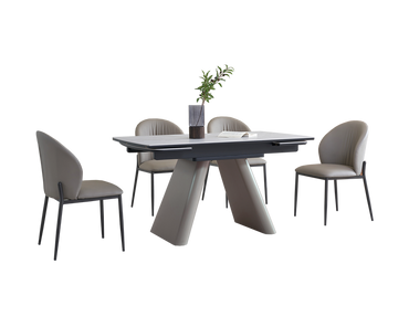 IN-Munich Modern Minimalist Functional Slate Dining Set