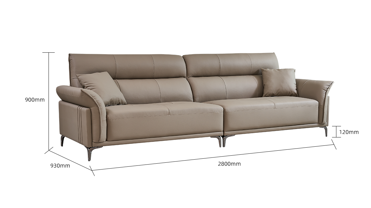 IN-Camino-Modern Simple Leather Sofa