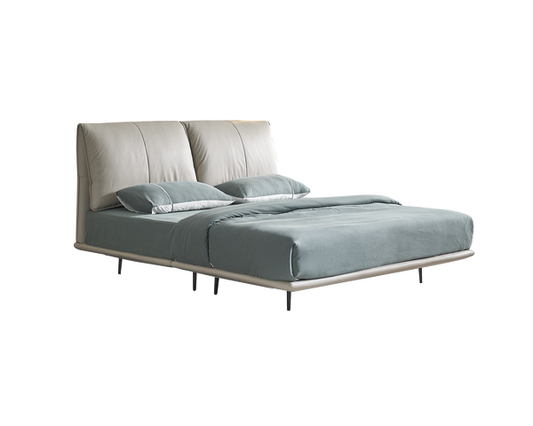 IN-Modern simple leather suspended bed