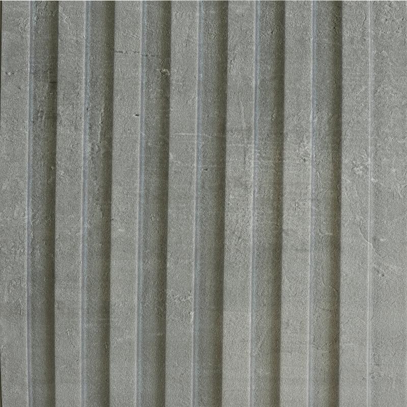 MZ 973 Fluted Panel-Stone Finish