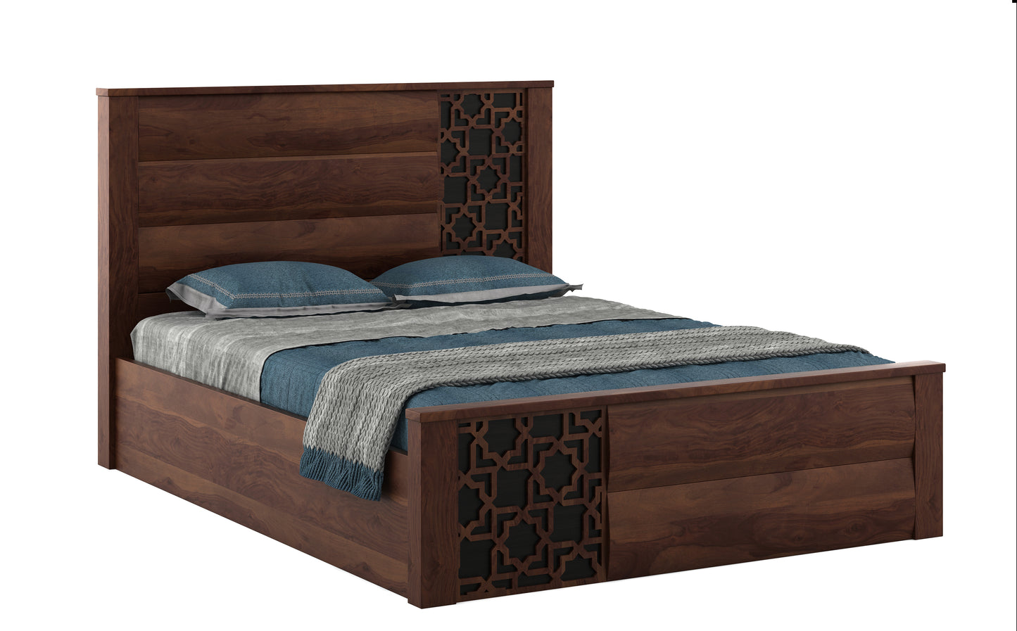 Artisan King bed with full lift on