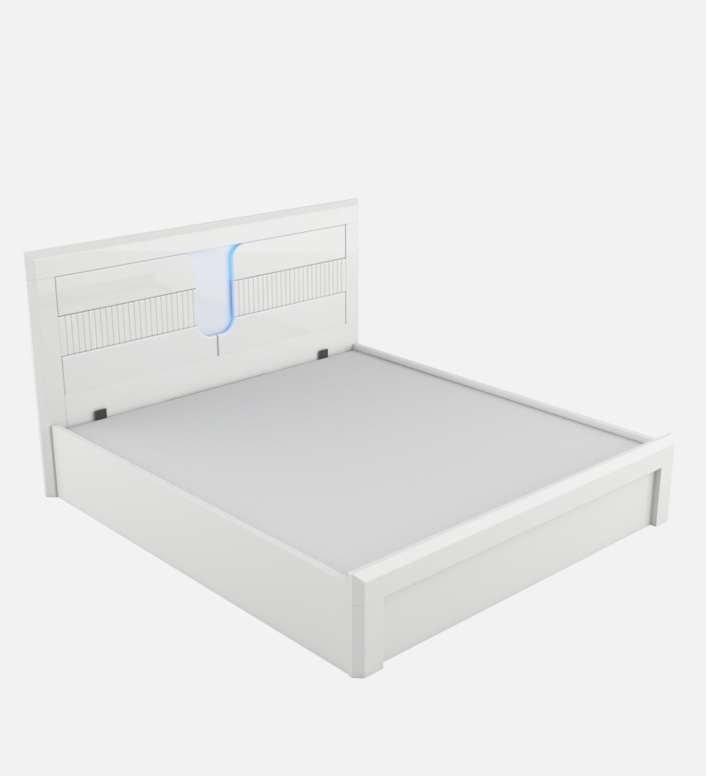 Arctic King bed full lift on storage