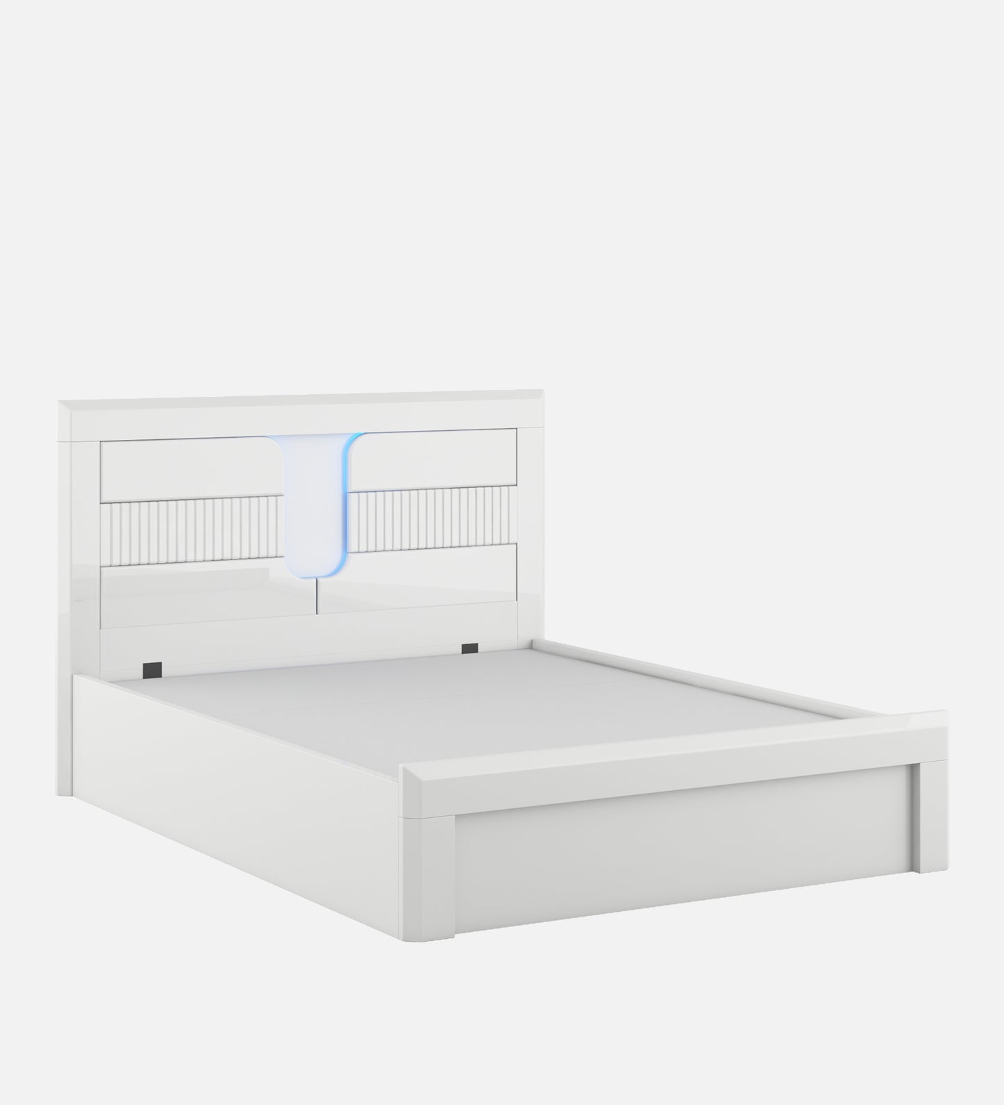 Arctic Queen bed full lift on storage