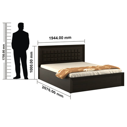 Viva King bed with 3/4th lift on storage