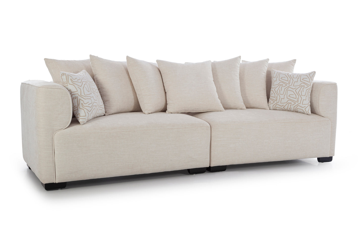 Florida Fabric Sofa 4 Seater