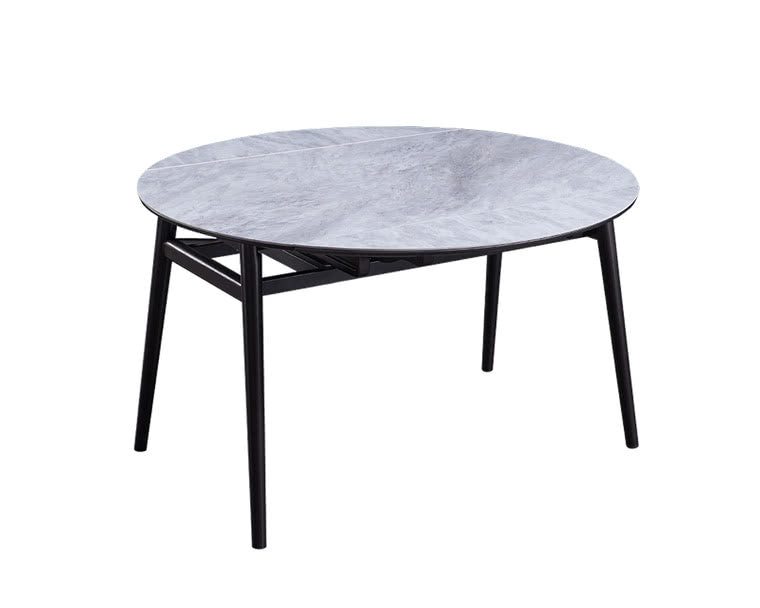 IN-Modern Slate Functional Round Table Dining Set