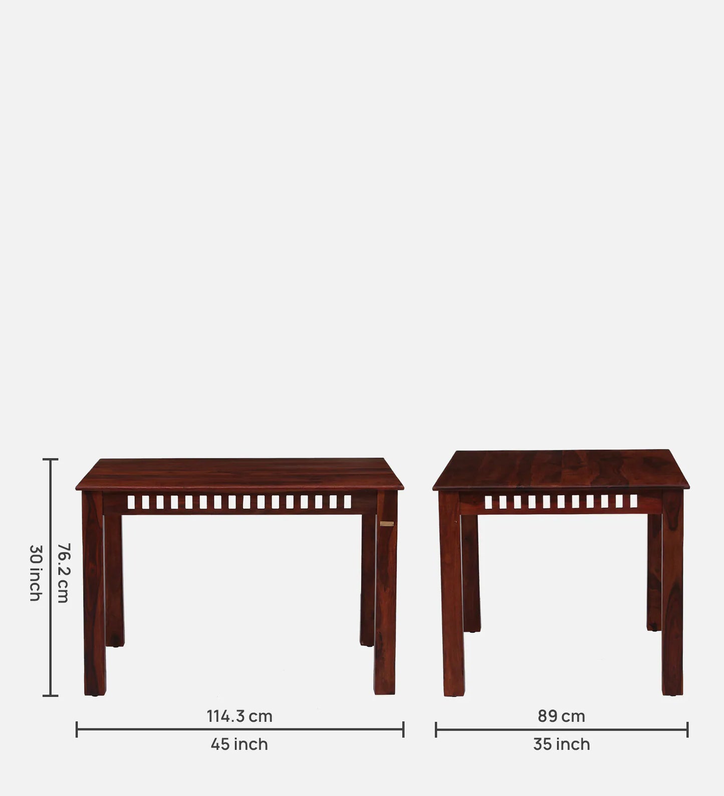 Duster 4 Seater Dining Set-Honey